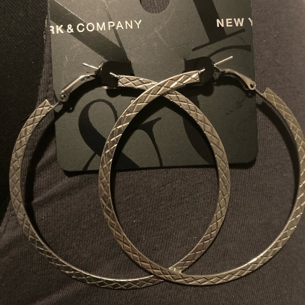 Hoop earrings